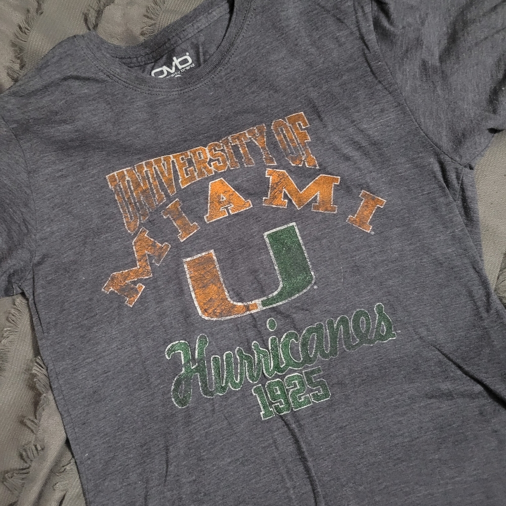 Hurricanes University of Miami tee